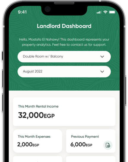BirdNest mobile app mockup
